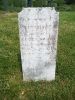 In memory of/Mehitable/wife of James Sears/ who died March 12, 1826 in the 45th/year of her age.